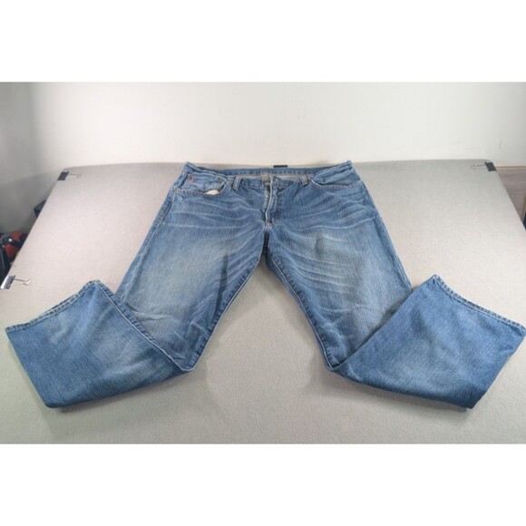 Polo Ralph Lauren 867 Classic Fit Blue Jeans Mens 36x30 Straight Leg ( Mexico ) - Picture 7 of 14